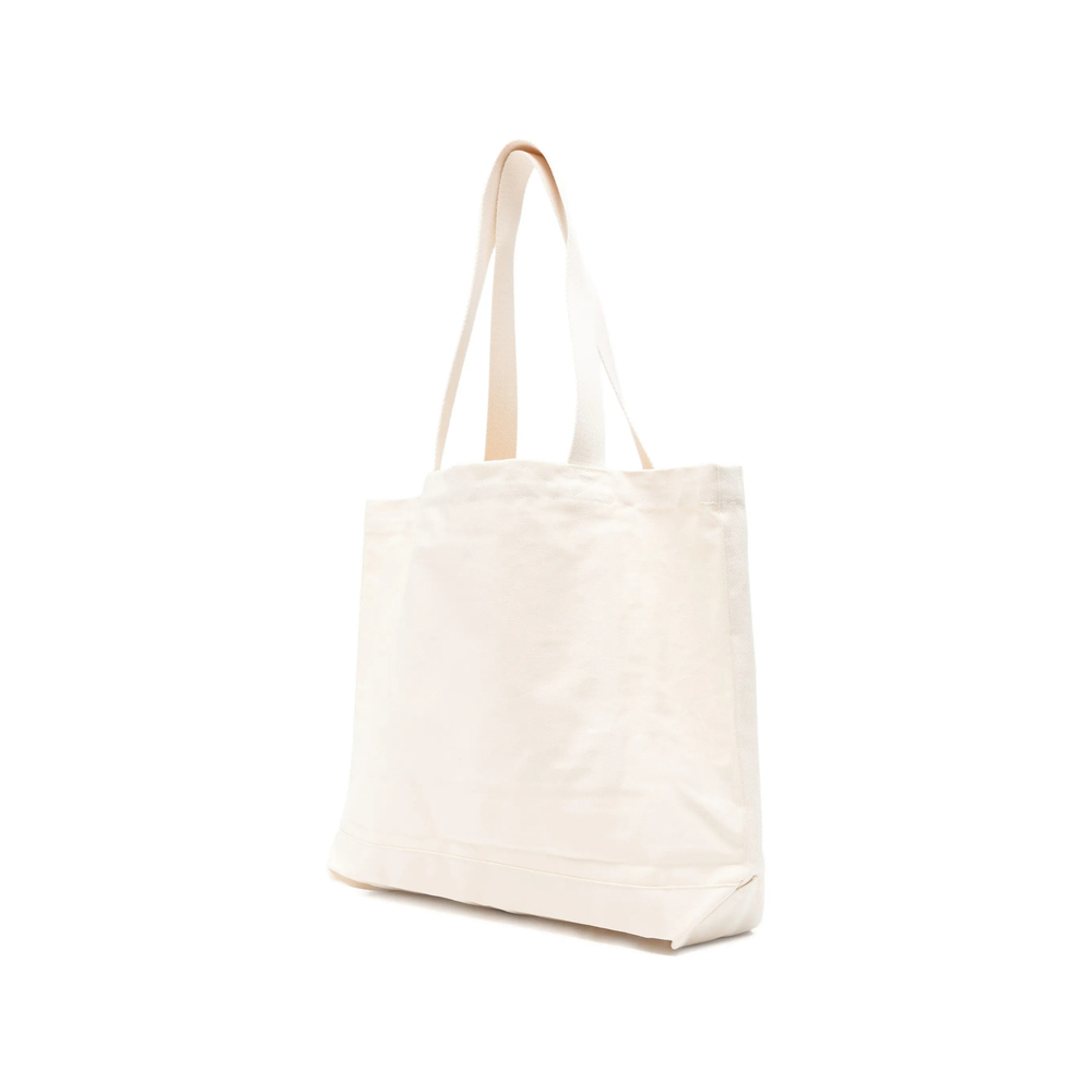 [MAISON KITSUNE] Tote bag SS26 QU05108WW9042  ECRU