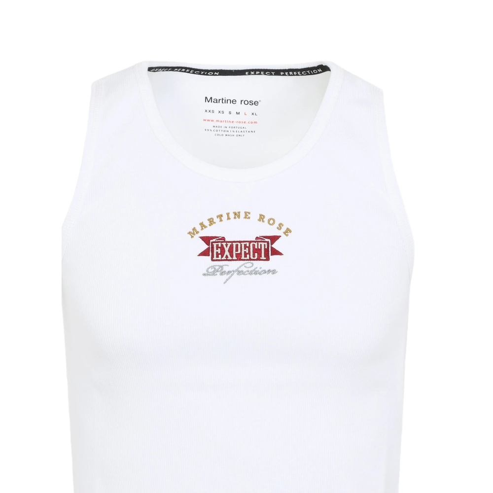 [Martine Rose] T-shirts Sleeveless SS26 686JE08000F  WHT