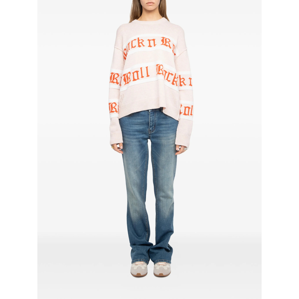 [Zadig & Voltaire] Knitwear SS26 KWSW02908  PEARL