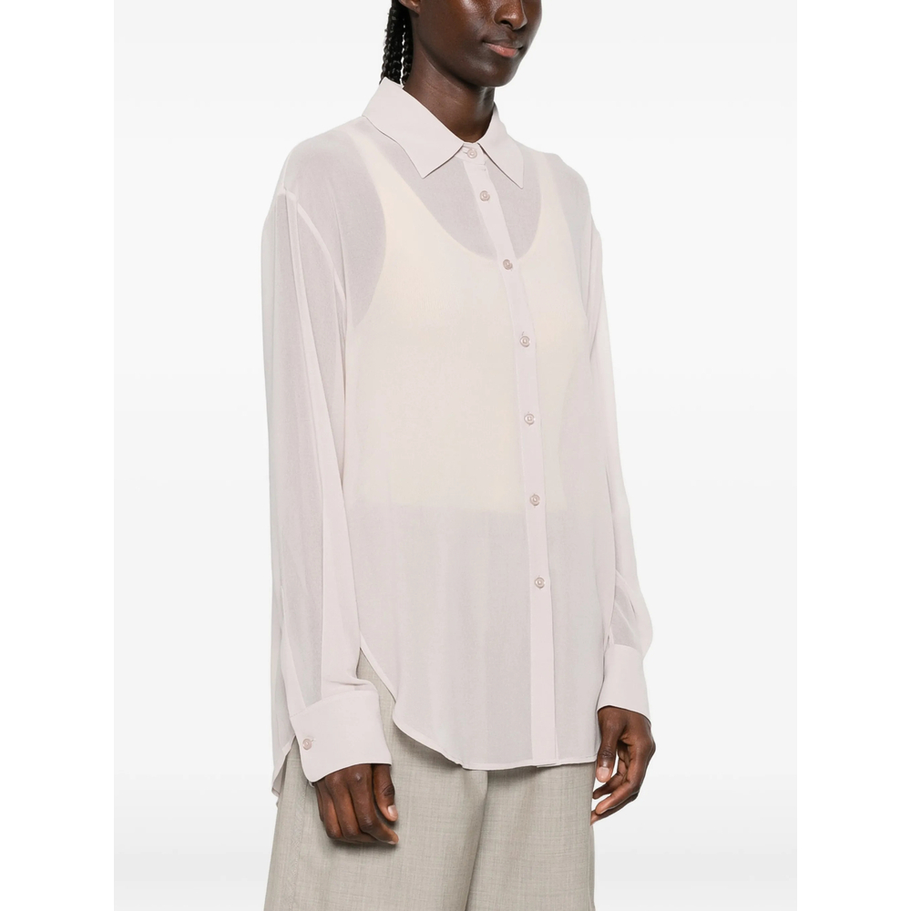 [THE FRANKIE SHOP] Shirts Long Sleeve FW26 PERI SHIRT PINK