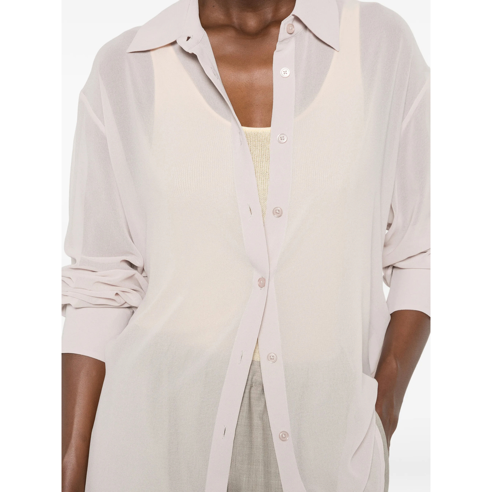 [THE FRANKIE SHOP] Shirts Long Sleeve FW26 PERI SHIRT PINK