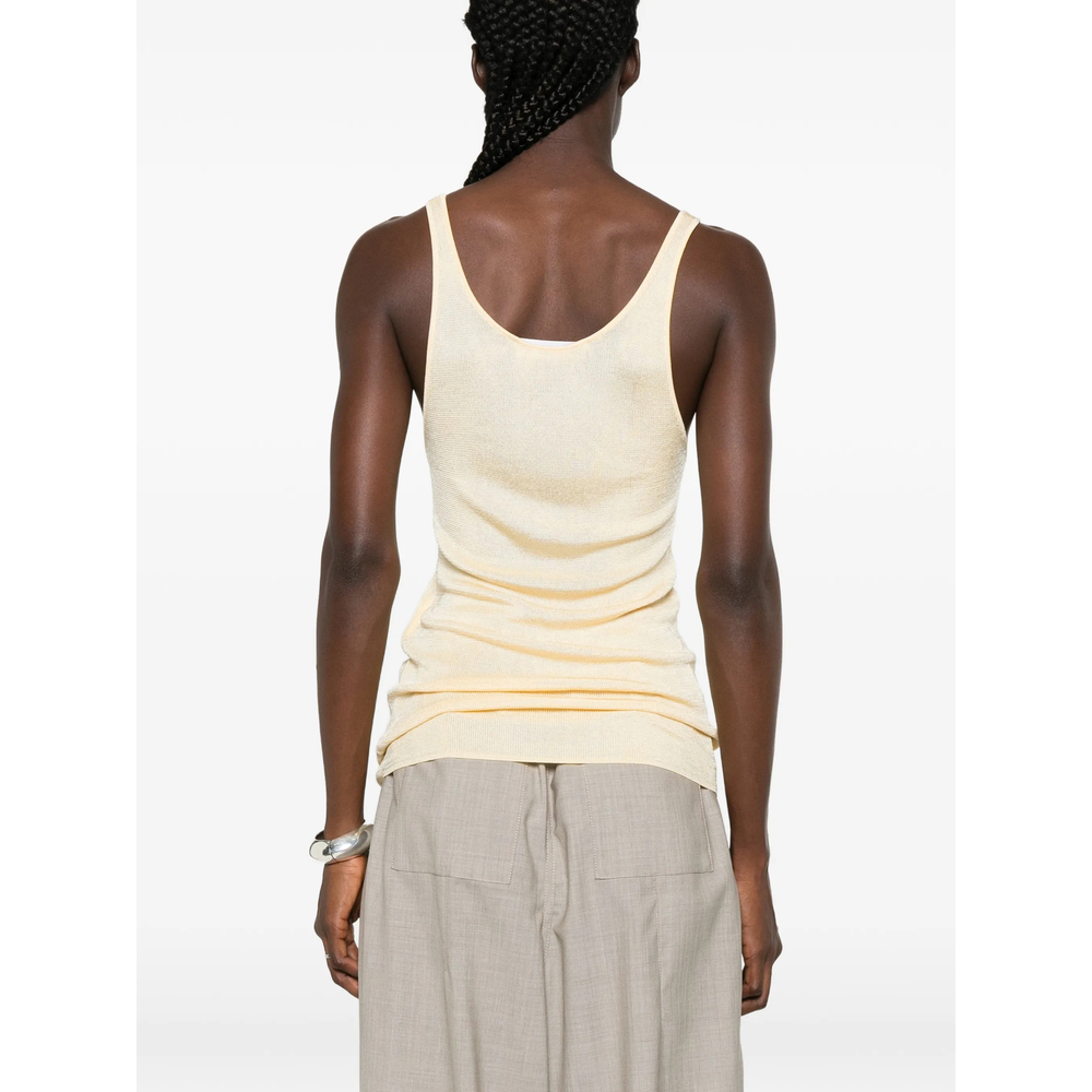 [THE FRANKIE SHOP] T-shirts Sleeveless FW26 RIVO  YELLO