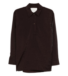 [Studio Nicholson] Shirts Long Sleeve SS26 SNW-1671 PINOLE COCOA