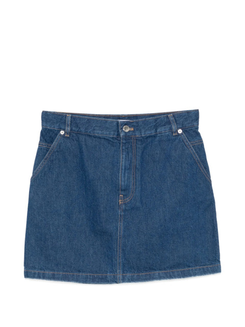 [MAISON KITSUNE] Mini skirt SS26 QW01501WD4023  WAIND