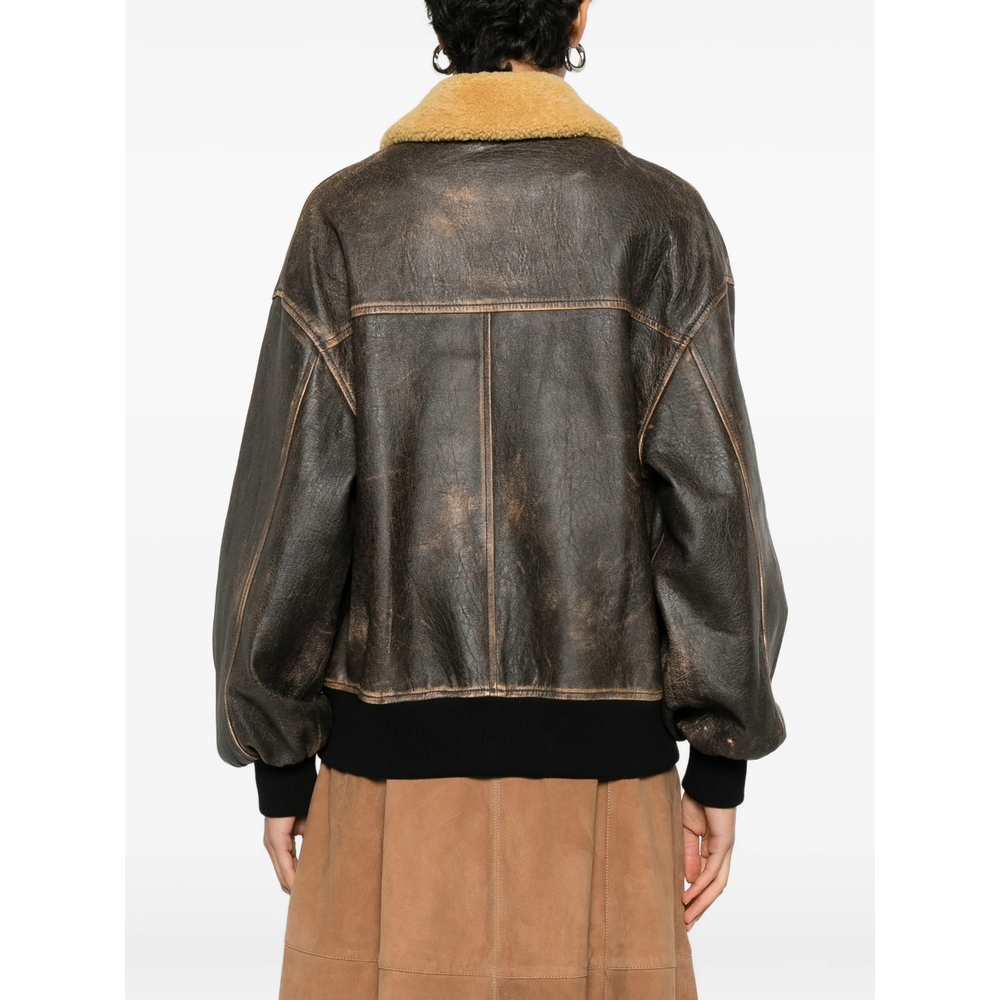 [KHAITE] Leather Jacket SS26 6075787 L787 950