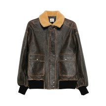 [KHAITE] Leather Jacket SS26 6075787 L787 950