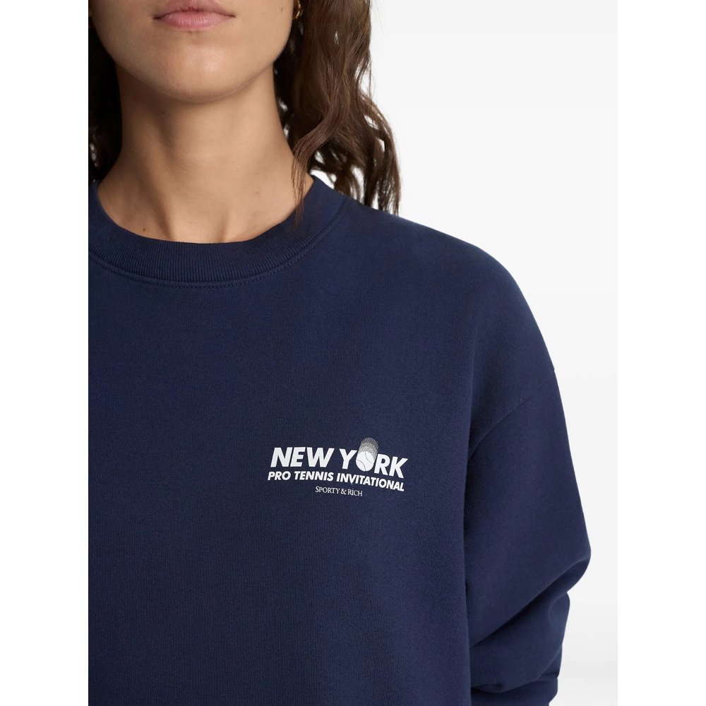 [SPORTY & RICH] Sweatshirt SS26 ST07161428BL  DKNAV