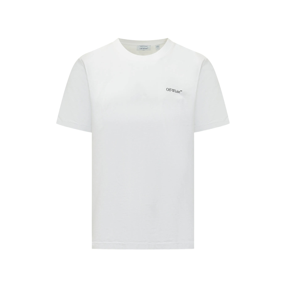 [Off-White] T-shirts Short Sleeve SS26 44MAA027S26 J001 100
