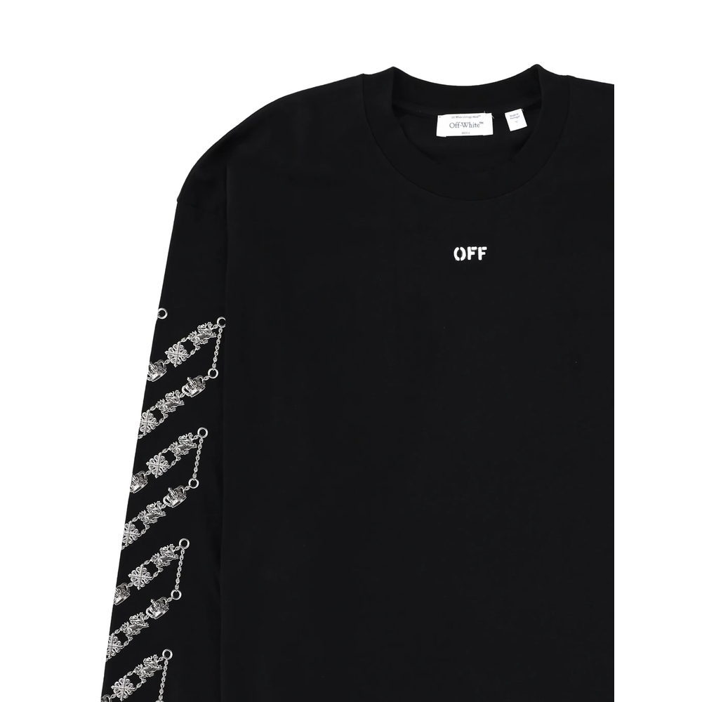 [Off-White] T-shirts Long Sleeve SS26 44MAB09CS26 J001 001