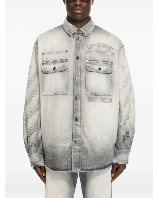 [Off-White] Denim jacket SS26 44MYD05VS26 D003 020