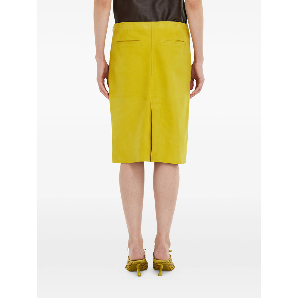 [Ferragamo] Long skirt SS26 13I094 0793105 GIALL