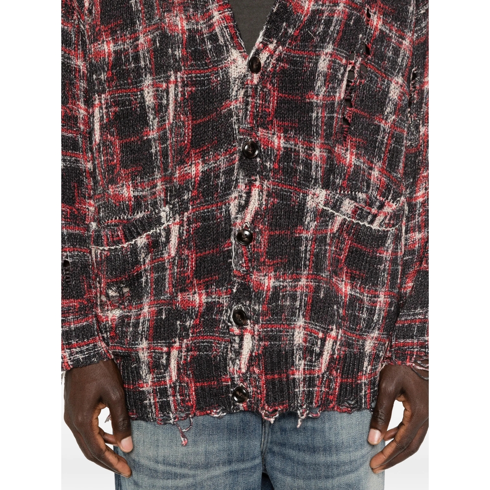 [R13] Cardigan SS26 R13WY198 Y261A BKRED