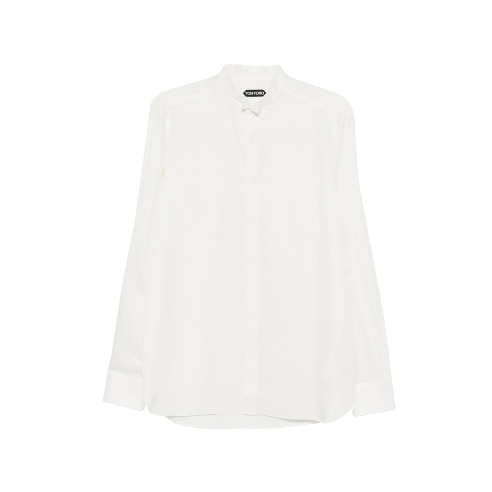 [Tom Ford] Shirts Long Sleeve SS26 S0274 HFVS04 WAR