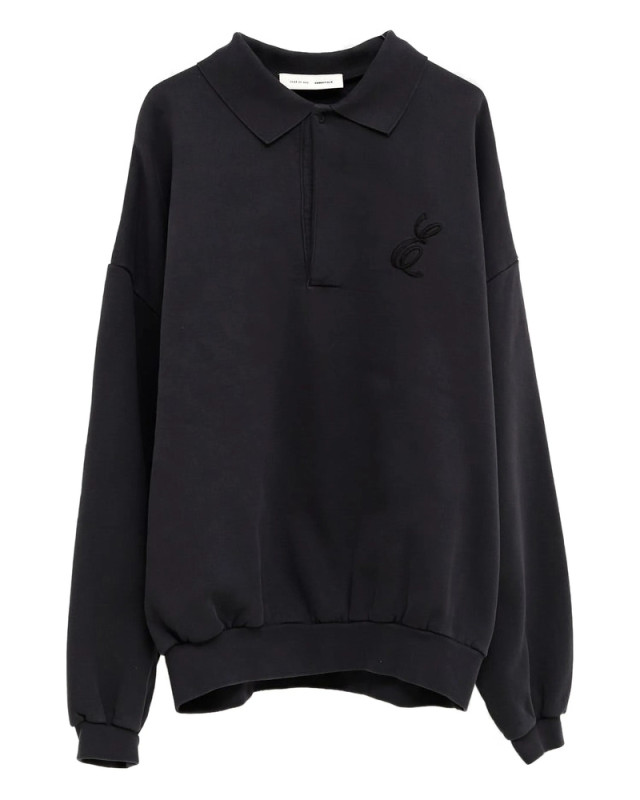[Fear Of God Essentials] Shirts Long Sleeve SS26 192HO252042F  VIBLK