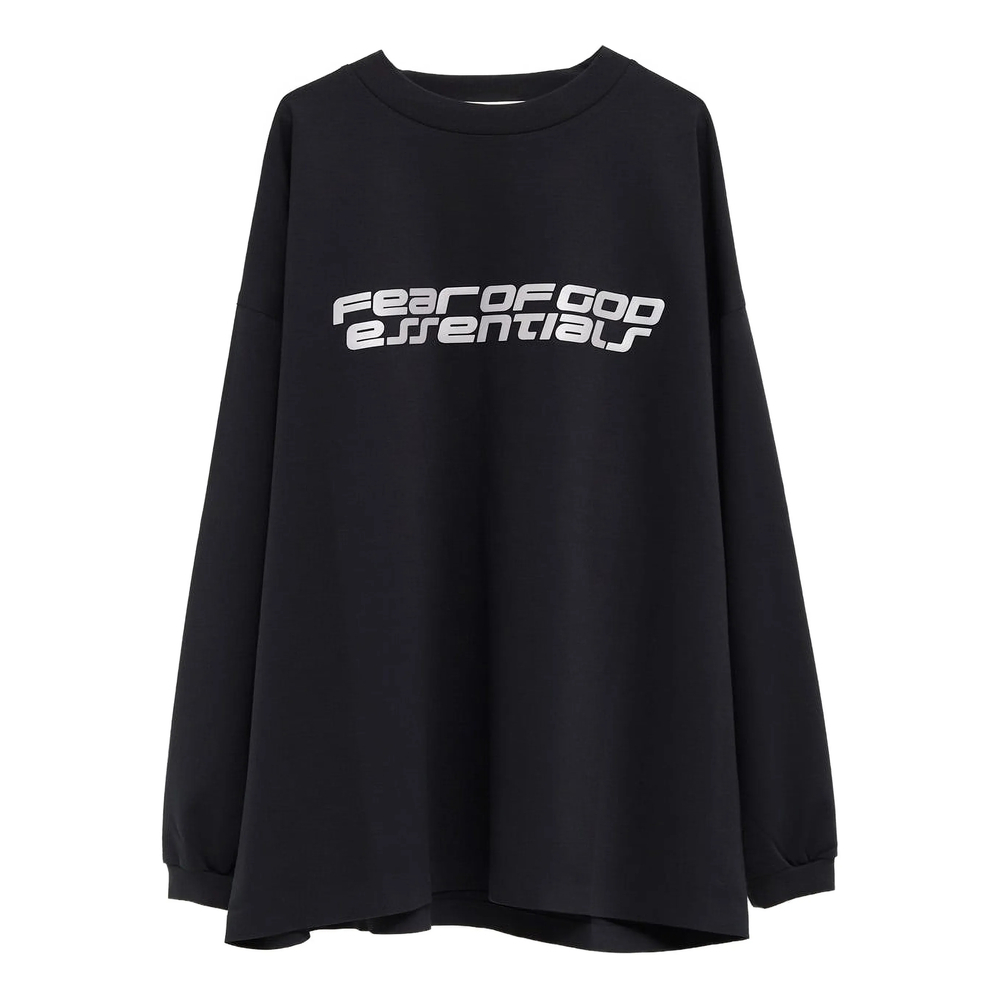 [Fear Of God Essentials] T-shirts Long Sleeve SS26 125HO254541F  VIBLK
