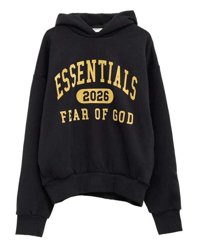 [Fear Of God Essentials] Hoodie SS26 192HO256861F  VIBLK