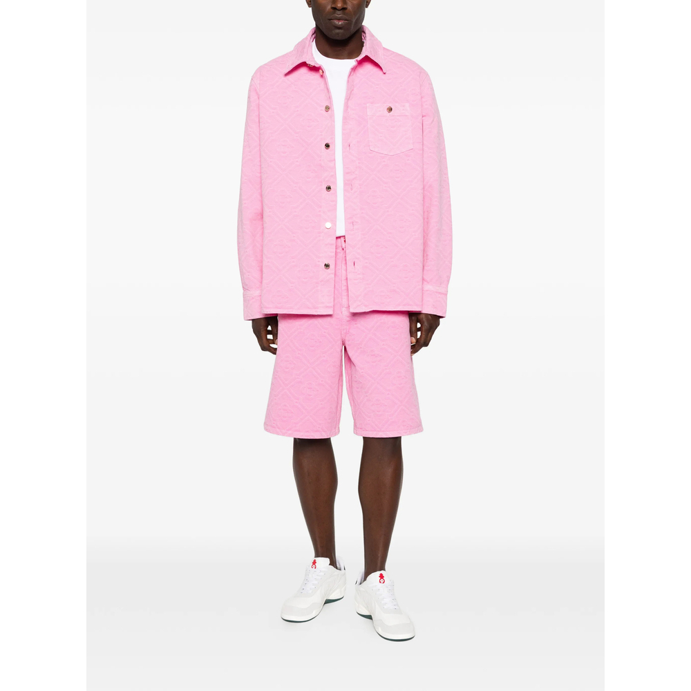 [Casablanca] Denim jacket SS26 SP26-SH-260 01 PINK