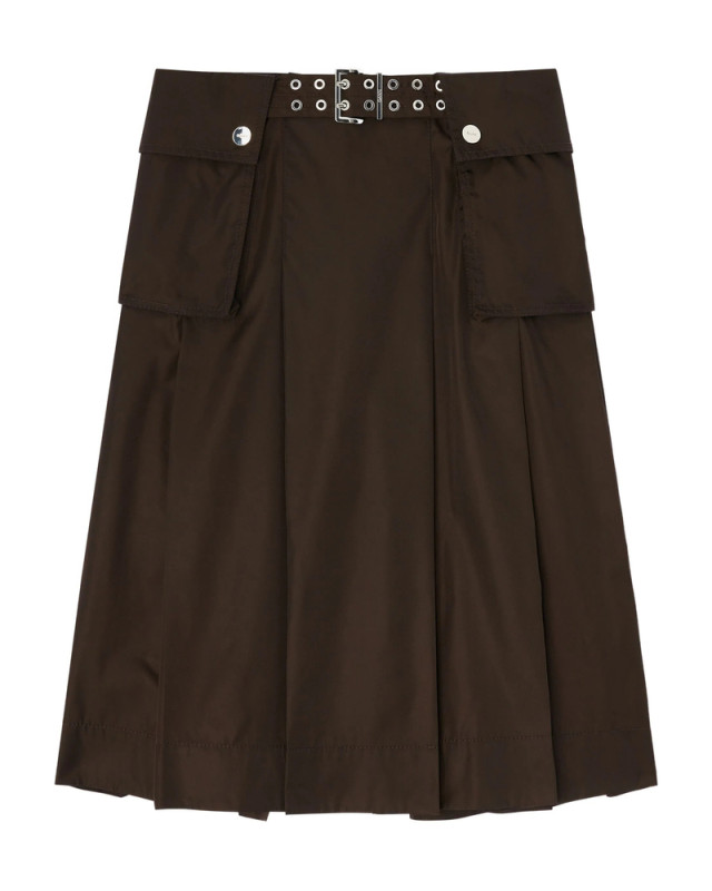 [GANNI] Mini skirt SS26 A1090054  ZWX