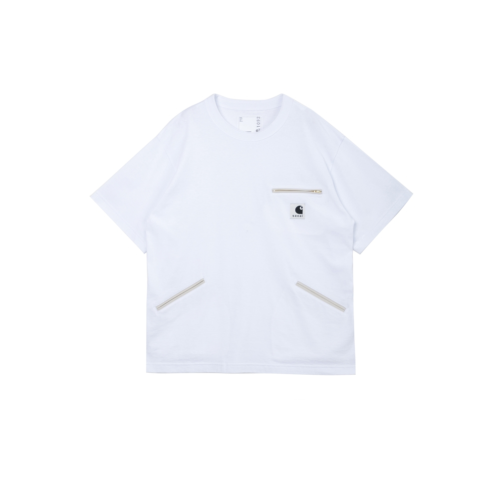 [Sacai X Carhartt] T-shirts Short Sleeve SS26 26-01092S  101