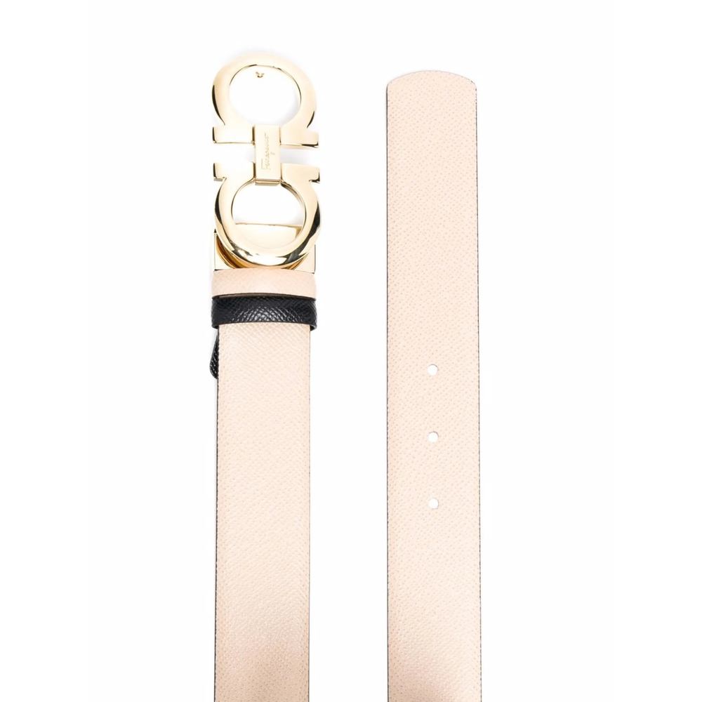 [Ferragamo] Belt SS26 23A564 0674546- NERO