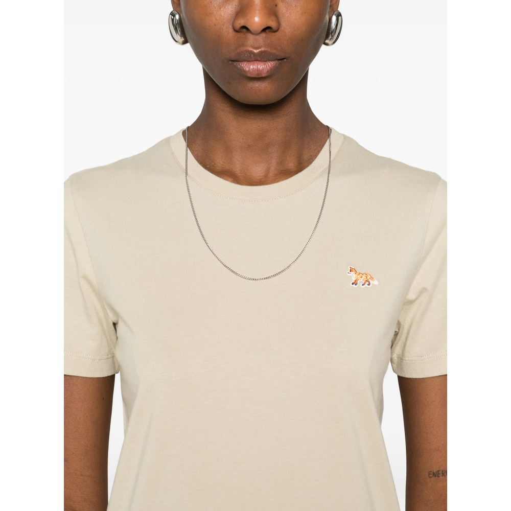 [MAISON KITSUNE] T-shirts Short Sleeve SS26 PW00115KJ7026  TEALE