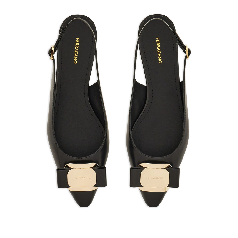 [Ferragamo] Flat shoes SS26 01K914 0790605 1C NERO