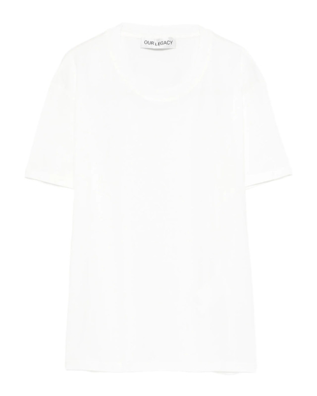[Our Legacy] T-shirts Short Sleeve SS26 W2266CWC  WHITE