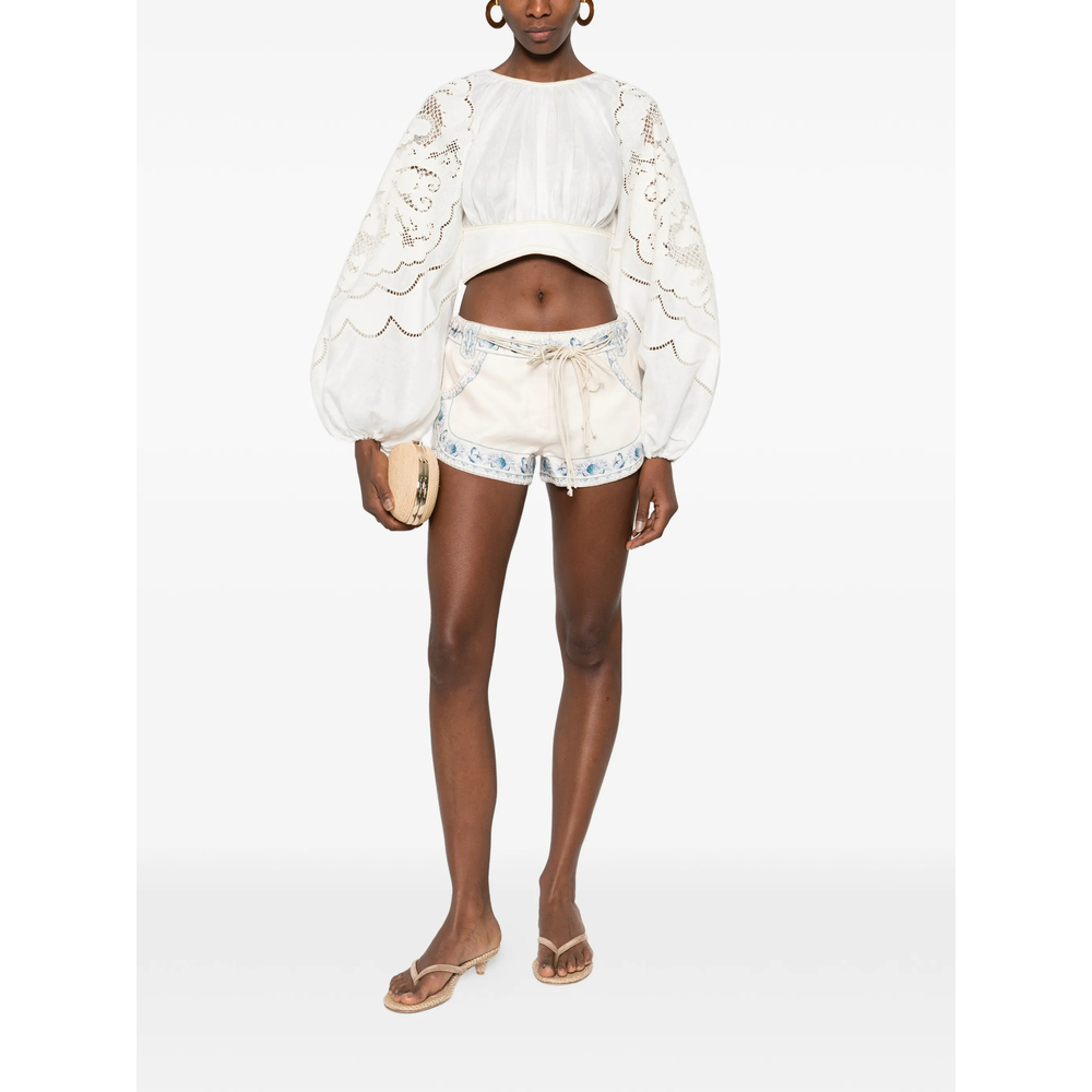 [Zimmermann] Shorts SS26 6173ARS262  BLUET