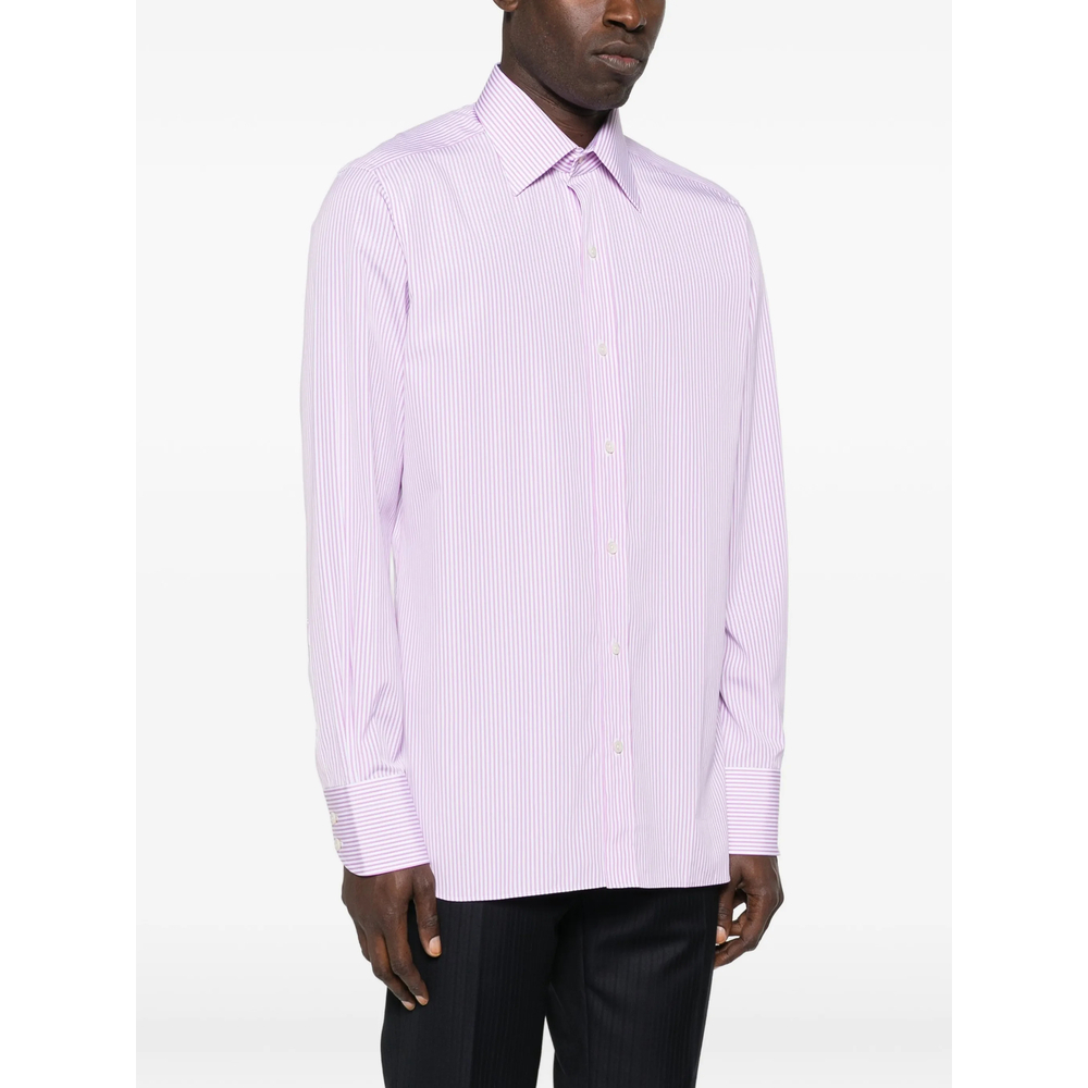 [Tom Ford] Shirts Long Sleeve SS26 C0009 HSBC01 WPC
