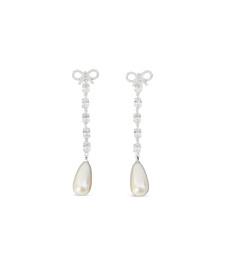 [Self-portrait] Earring SS26 RS26-609E-SL  SILVE