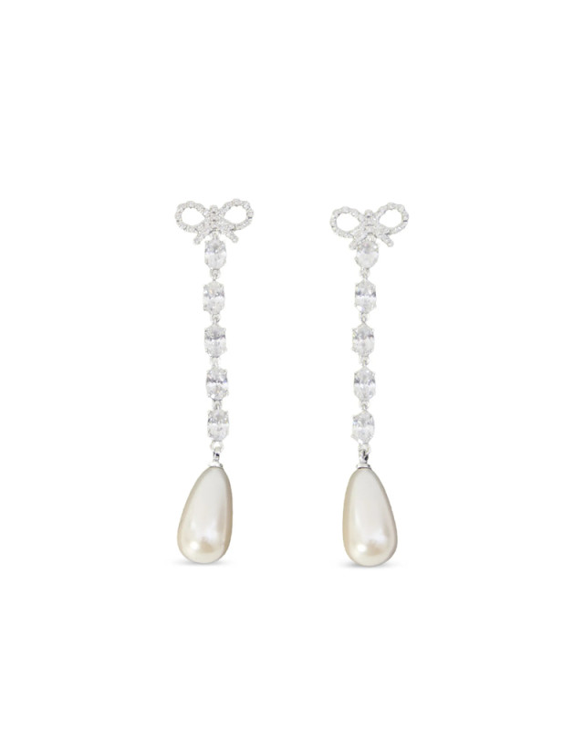 [Self-portrait] Earring SS26 RS26-609E-SL  SILVE