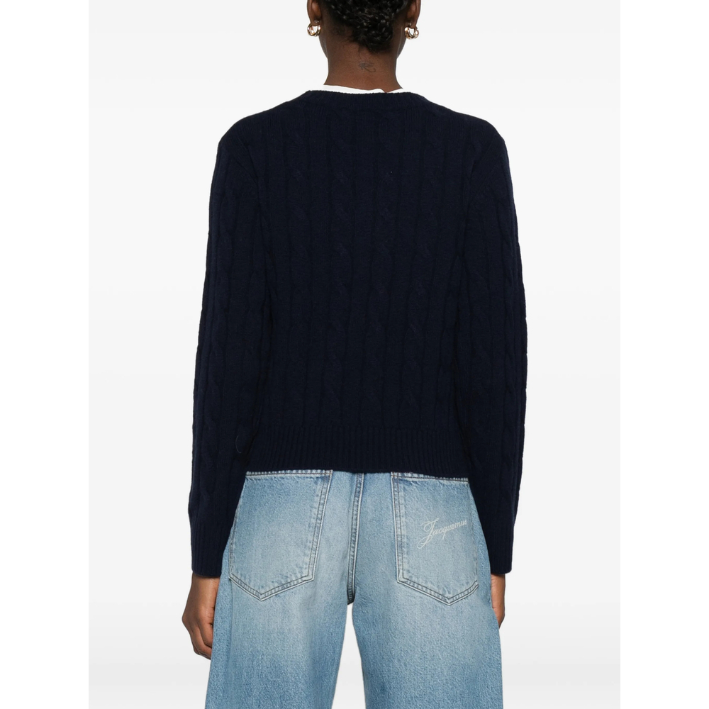 [SPORTY & RICH] Knitwear SS26 WS06665302BL  DKNAV