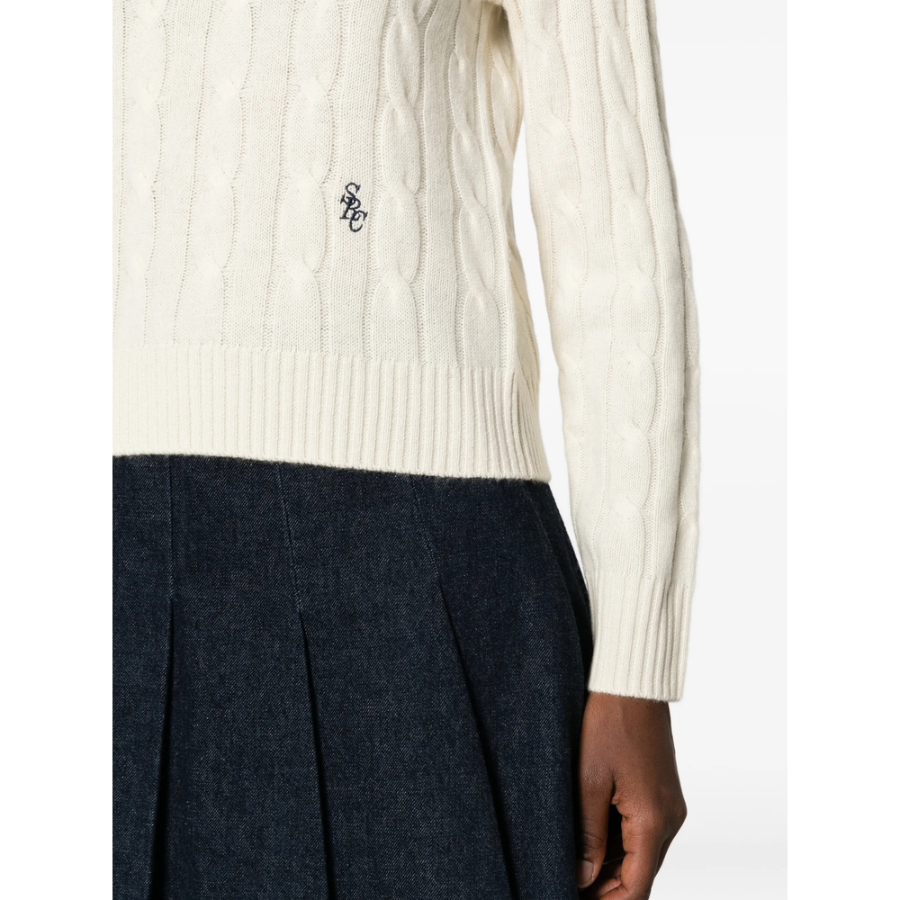 [SPORTY & RICH] Knitwear SS26 WS06665302WH  ECRU