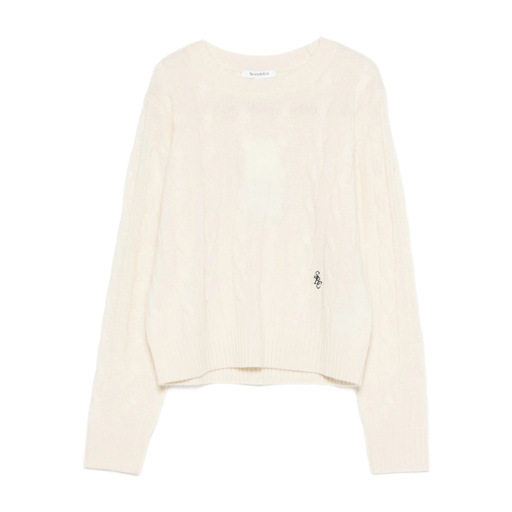 [SPORTY & RICH] Knitwear SS26 WS06665302WH  ECRU