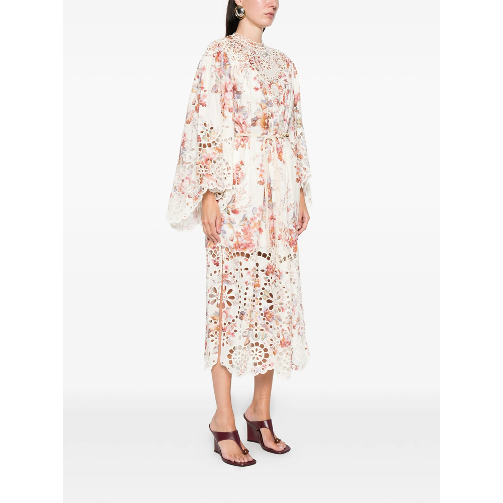 [Zimmermann] Long sleeve dress SS26 5801DRS261  IVORY