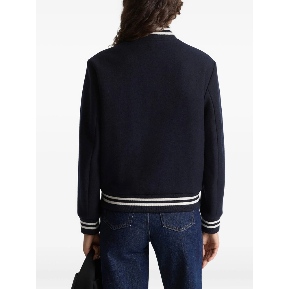 [SPORTY & RICH] Bomber jacket SS26 OW0076425BL  DKNAV