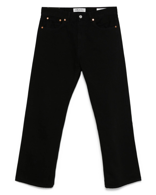 [Our Legacy] Jeans FW26 M2255TCB  BLACK