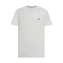 [Ami Paris] T-shirts Short Sleeve FW26 HTS3467240951 GRIS CENDRE CHINE