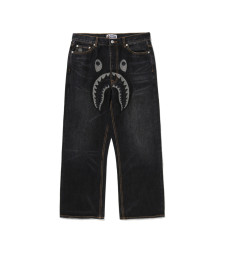 [A BATHING APE] Jeans SS26 001DPM301302M  INDIG