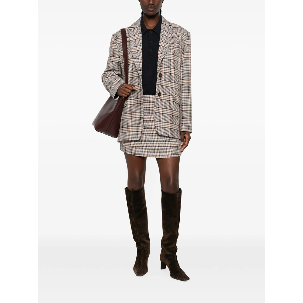 [Anine Bing] Casual Jacket FW26 A-01-12220  CHK01