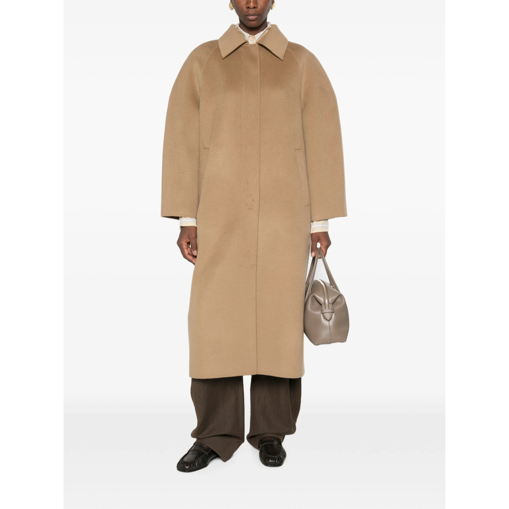 [ROHE] Coat FW26 820-10-017  CAMEL