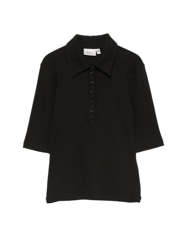 [Gestuz] T-shirts Short Sleeve FW26 10910952 DREW BLACK