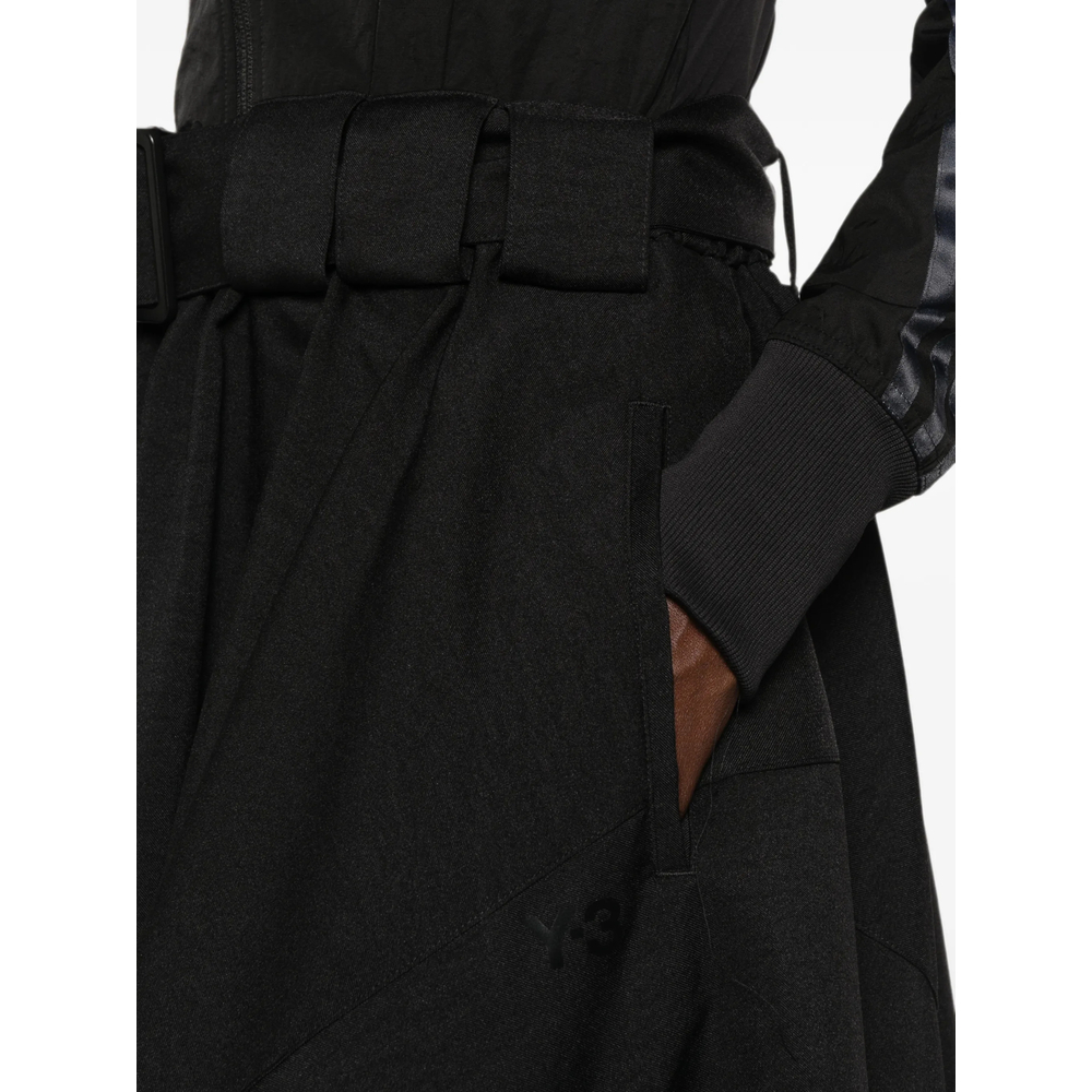 [Y-3] Midi skirt FW26 KS1336  BLACK
