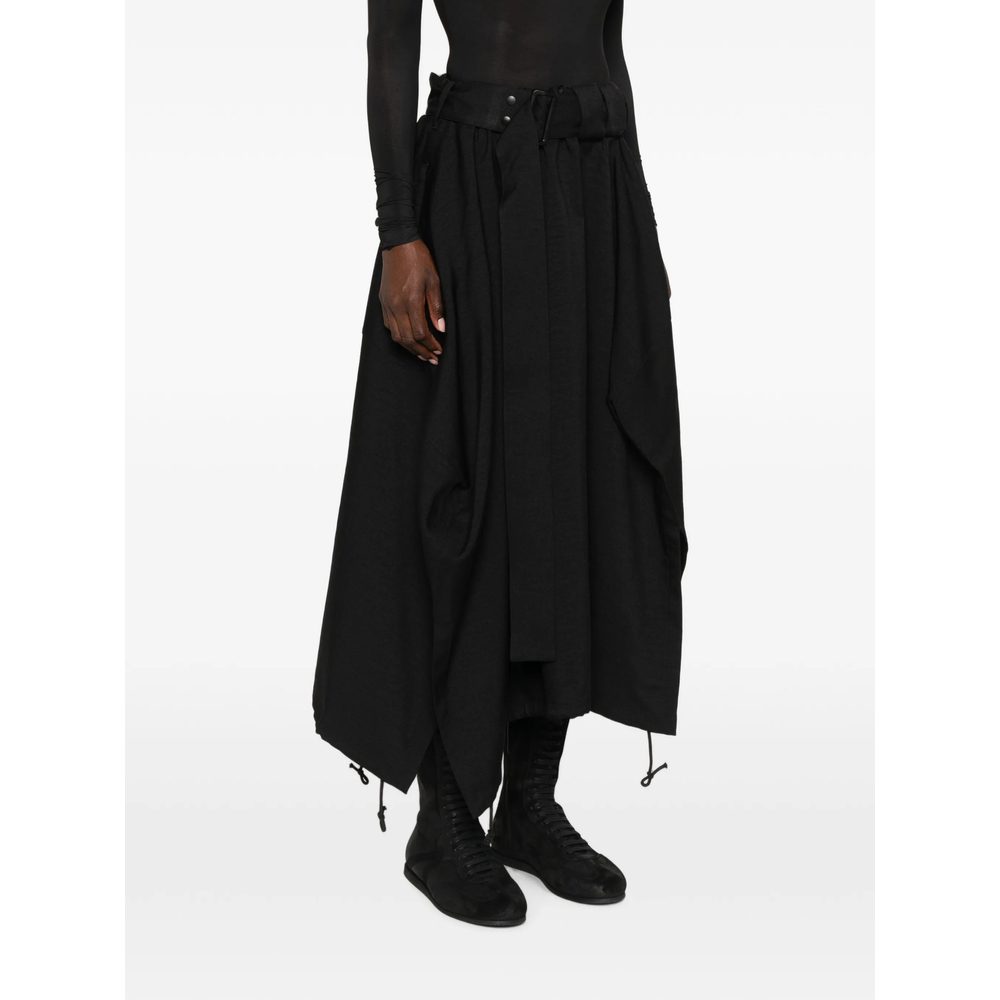 [Y-3] Midi skirt FW26 KS1336  BLACK