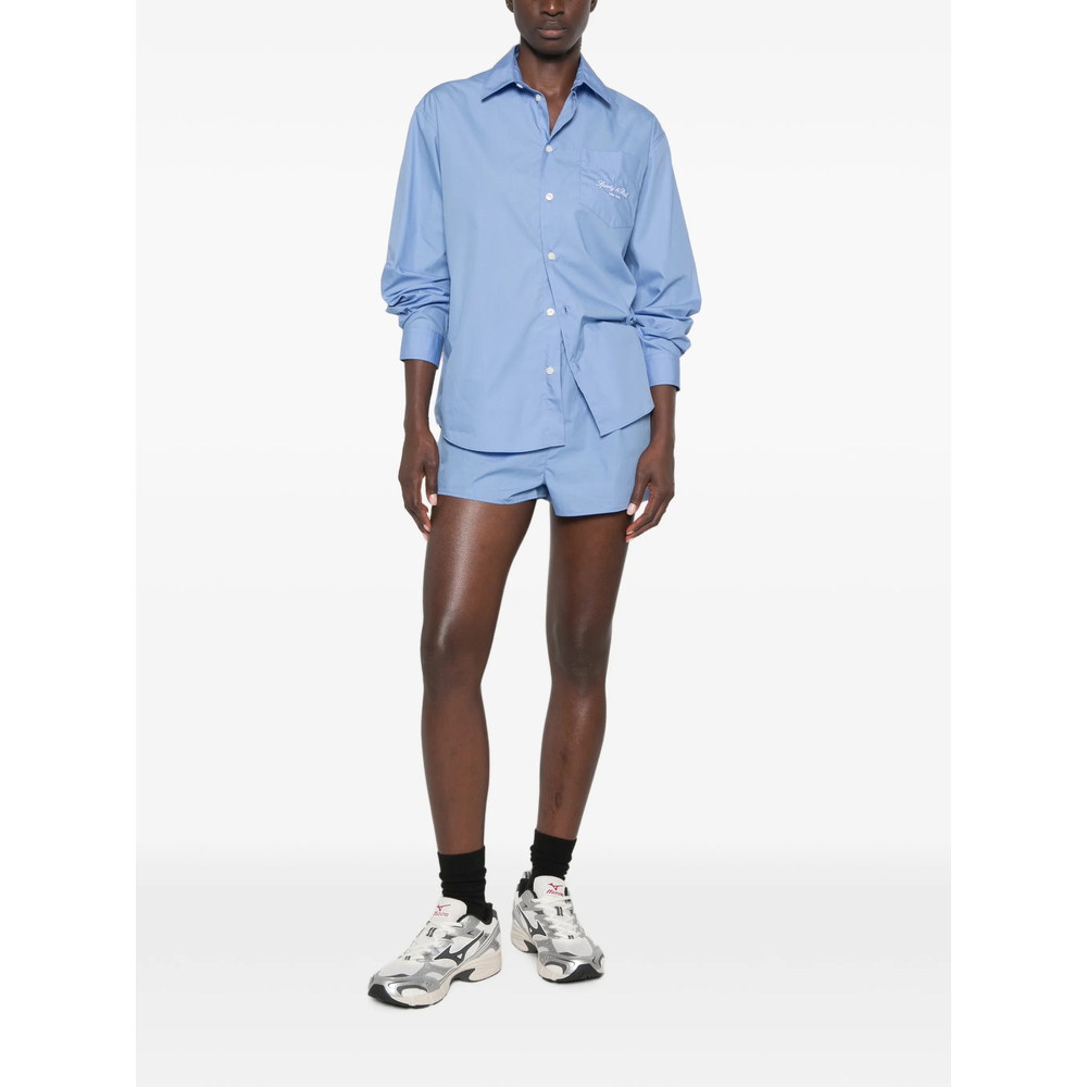 [SPORTY & RICH] Shirt FW26 SI006711329BL  SOFTE