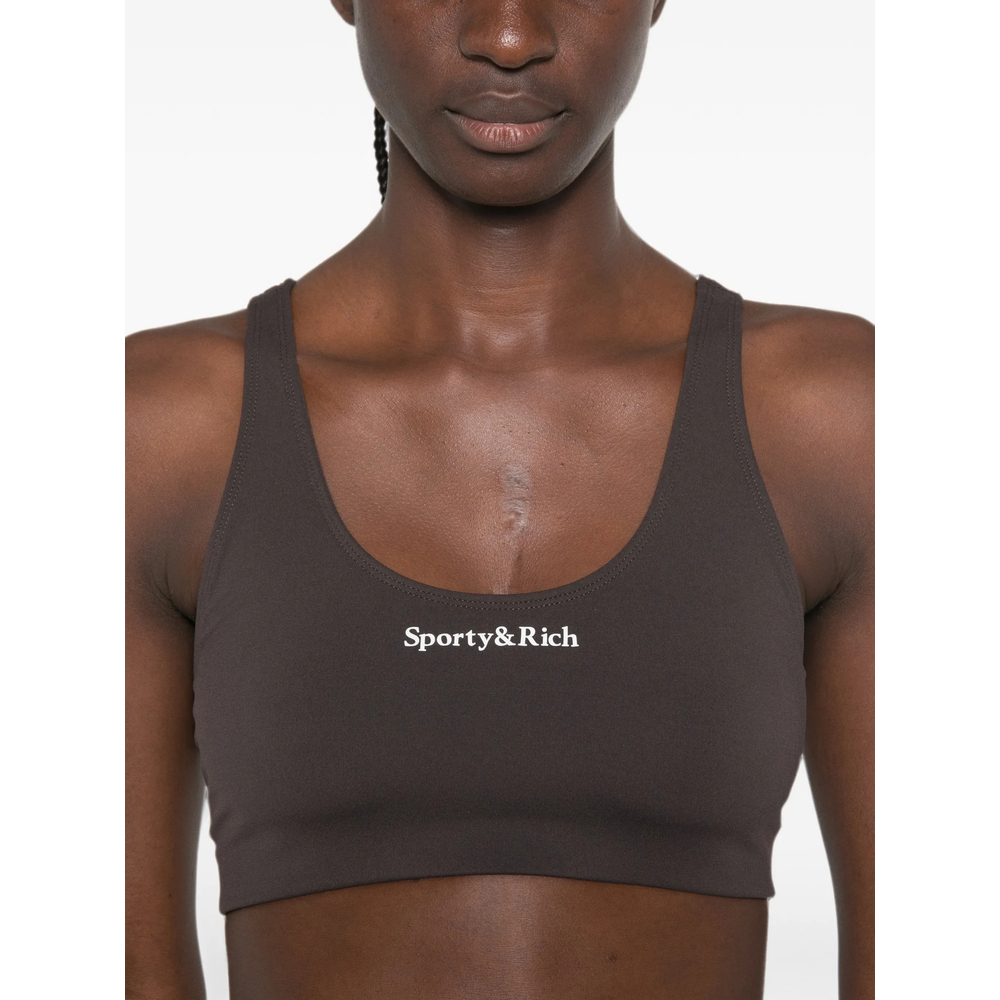 [SPORTY & RICH] Tank top FW26 TO003711300BR  CIOCO