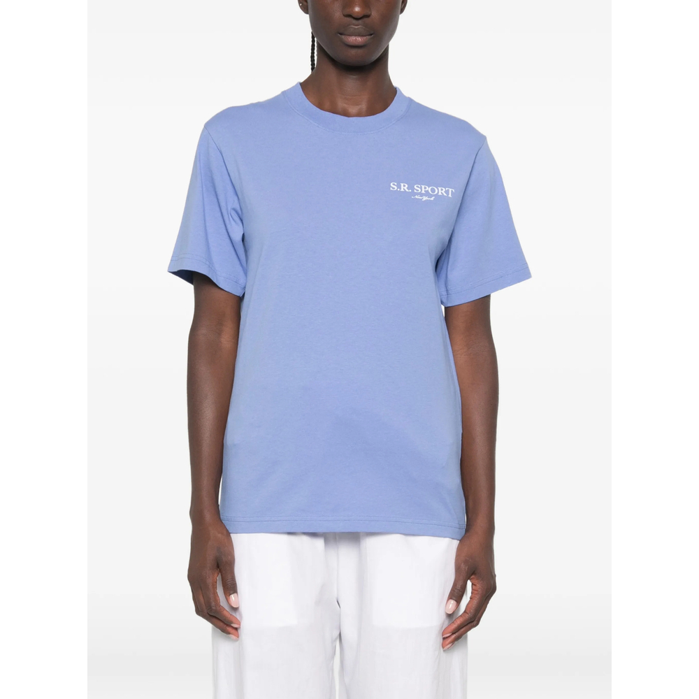 [SPORTY & RICH] T-shirts FW26 TO119711304BL  SOFTE