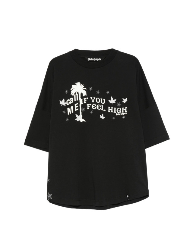 [Palm Angels] T-shirts Short Sleeve FW26 PAMAA005J R001 1003