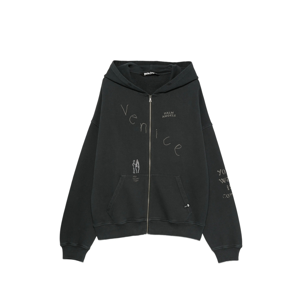[Palm Angels] Zip Up FW26 PAMBE001F L001 1110