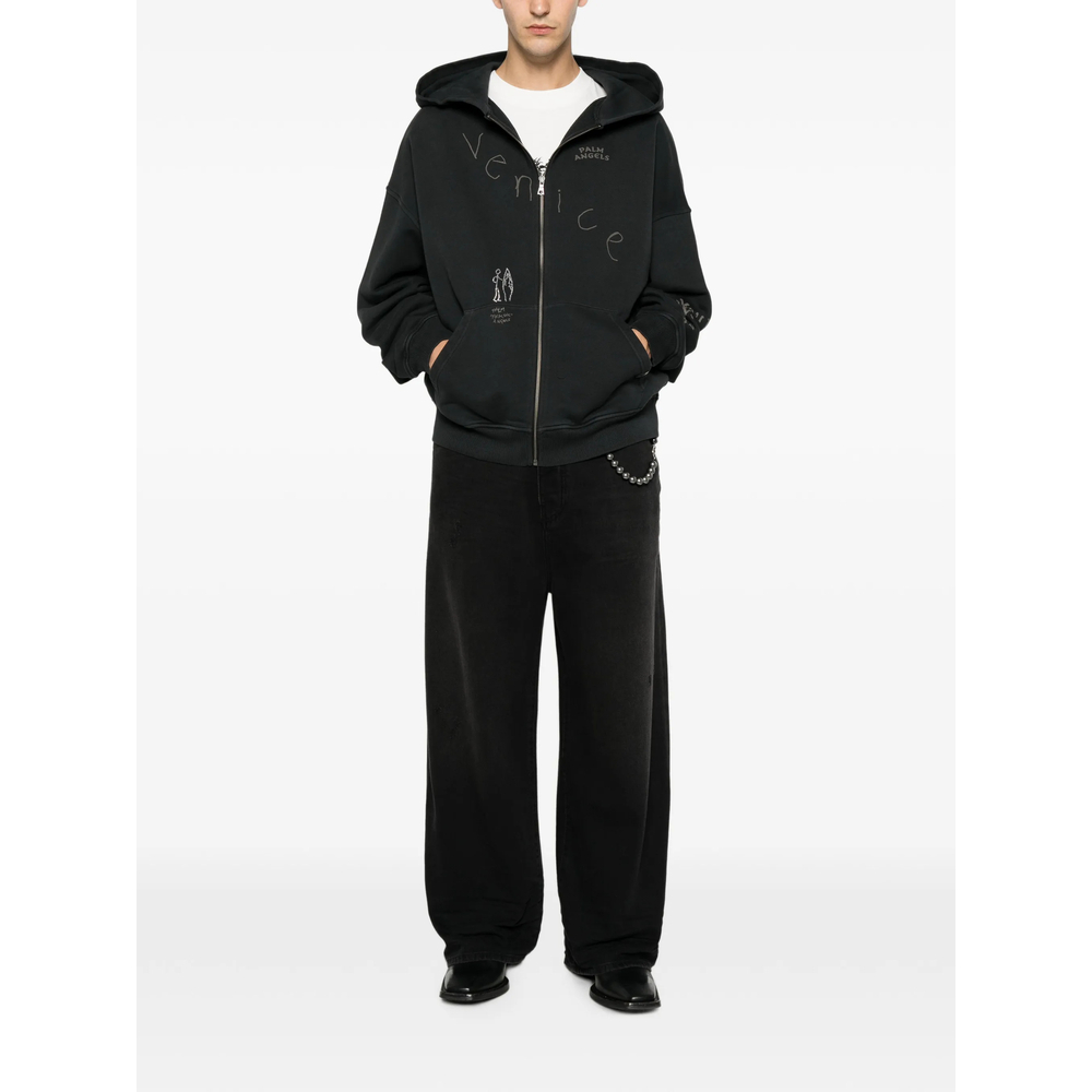 [Palm Angels] Zip Up FW26 PAMBE001F L001 1110
